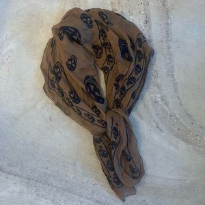 Alexander McQueen Skull Scarf